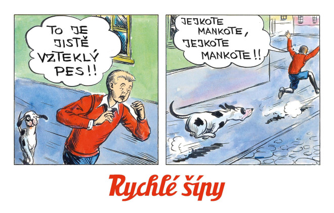 Pozor vzteklý pes!