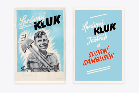 Správný kluk Jestřáb a komiks Svorní gambusíni (1943)