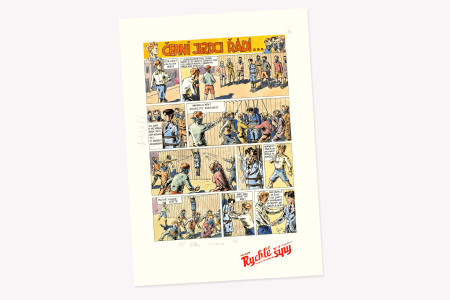 Plakát Černí jezdci