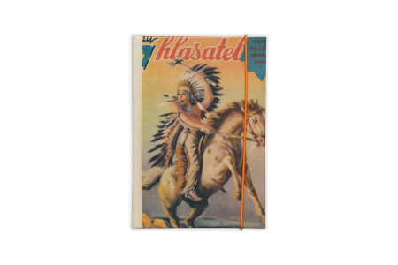 Zápisník Mladého hlasatele - z originálních tisků - ruční práce