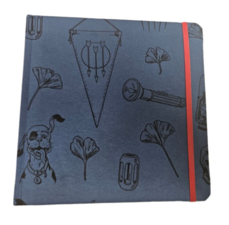 Velký skicák Jiřího Gruse - modrý