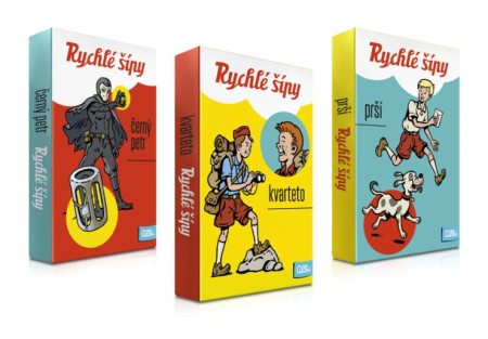 Karetky Rychlé šípy - Kvarteto, Černý Petr, Prší