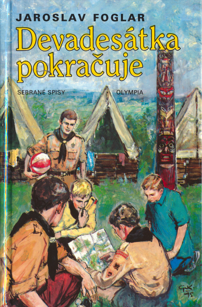 Devadesátka pokračuje Autorský výtisk foglarovky Olympia 1998 + KZD