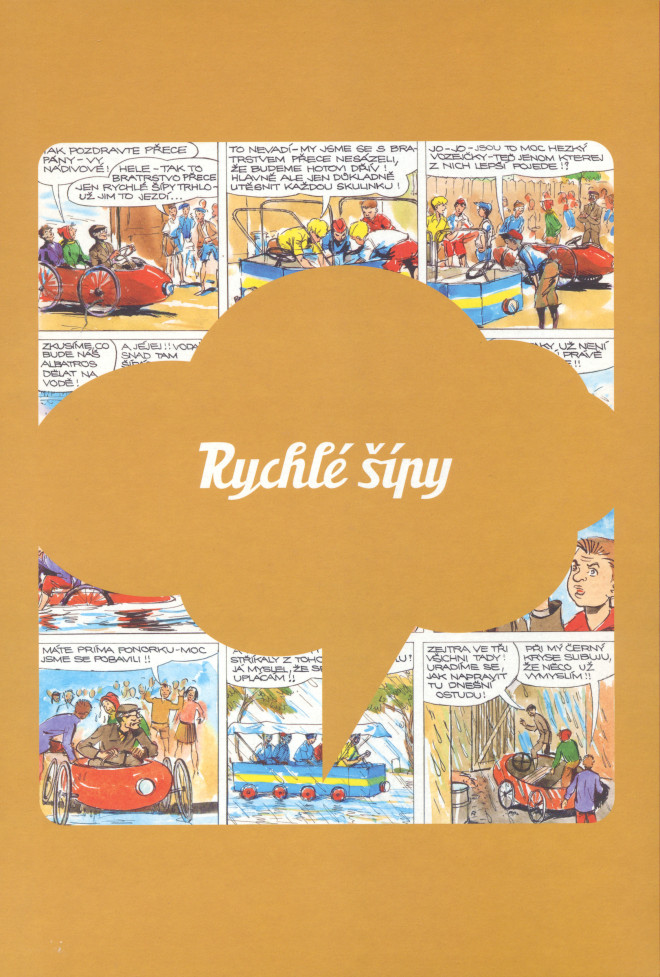 Úložný box na Rychlé šípy ala PULS 1-13 + originál sešit RŠ