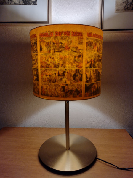Stínidlo na lampu s originálními Rychlými šípy