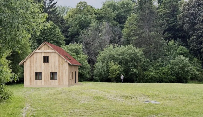 Nová skautská klubovna v Hostěnicích