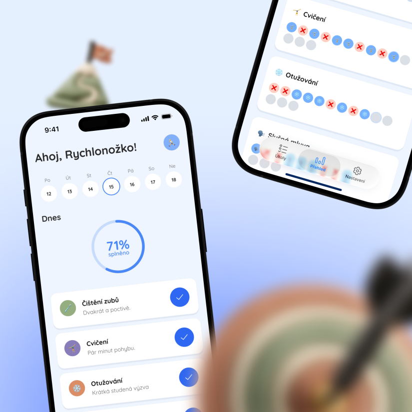 Aplikace Modrý život