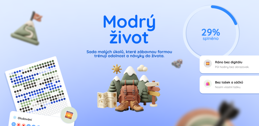 Modrý život
