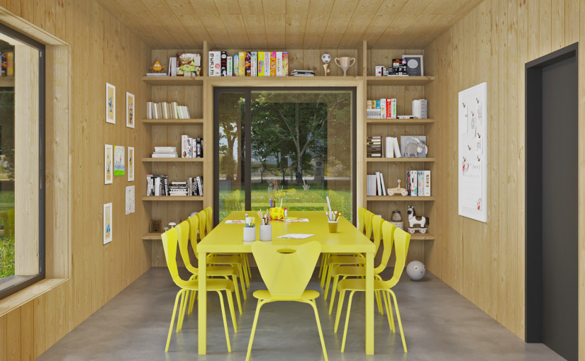 Moudrá klubovna - interiér 1