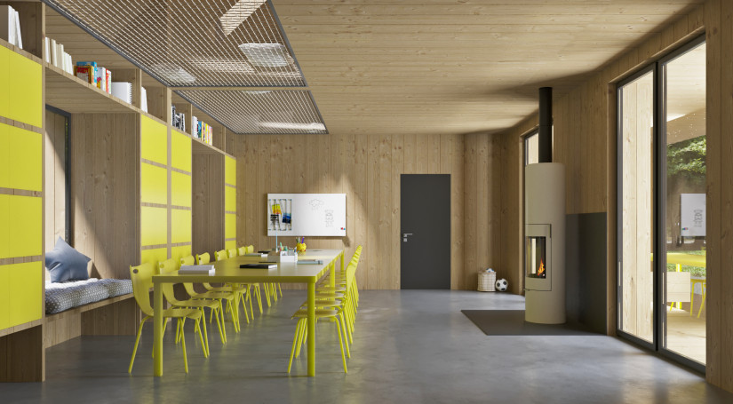 Moudrá klubovna - interier 2