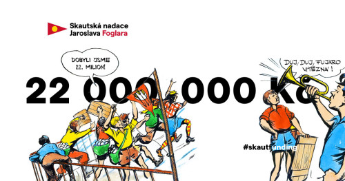 22 milionů pro skauting
