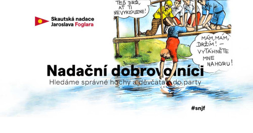 Hledáme nadační dobrovolníky!